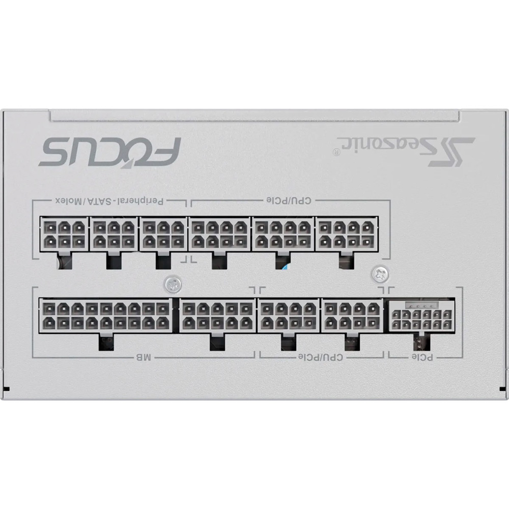 Блок питания SEASONIC Focus GX-1000 ATX 3.1 White (FOCUS-GX-1000-ATX31-WHITE) Коррекция коэффициента мощности PFC   активная