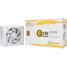Блок питания SEASONIC Core GX-650 ATX 3.1 White (CORE GX-650-ATX31-WHITE)
