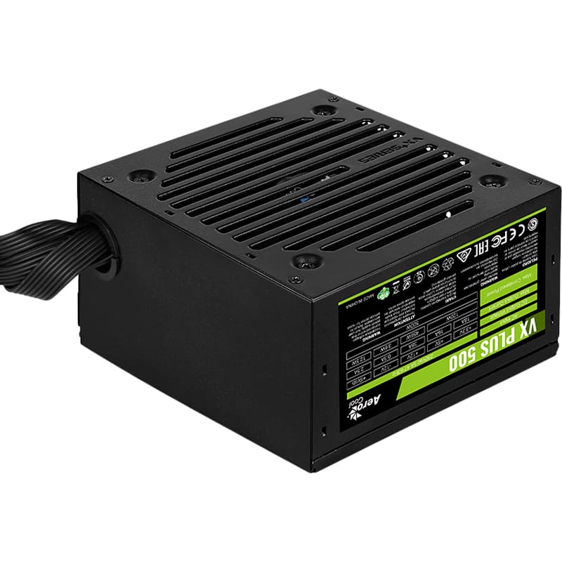 Блок живлення AEROCOOL VX Plus Stealth 500W (ACPN-VS50NEY.12) Потужність 500