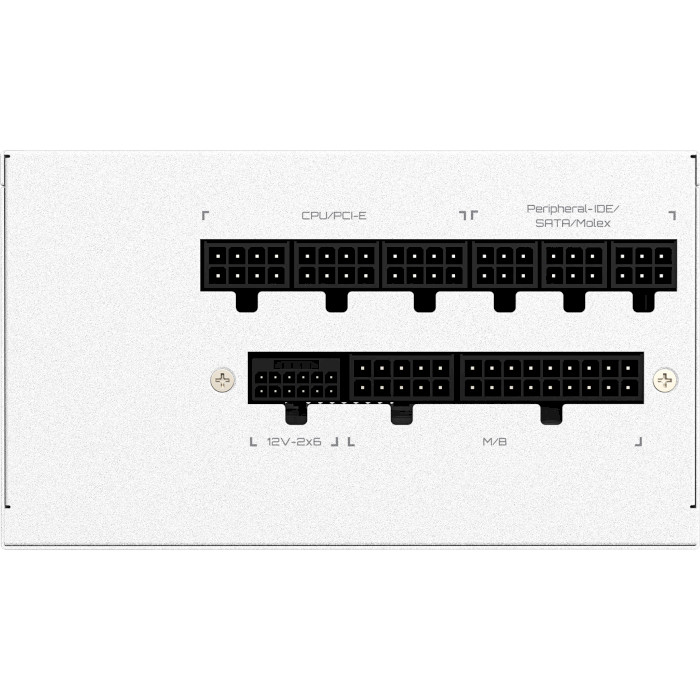 Блок живлення GIGABYTE GP-UD850GM PG5 V2 ICE 850W (GP-UD850GM PG5 ICE) Корекція коефіцієнта потужності PFC   активна