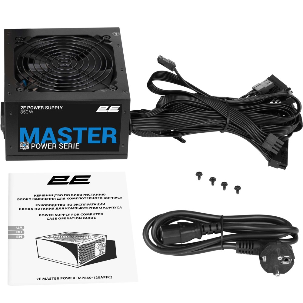 Покупка Блок питания 2E Master Power 850W (2E-MP850-120APFC)