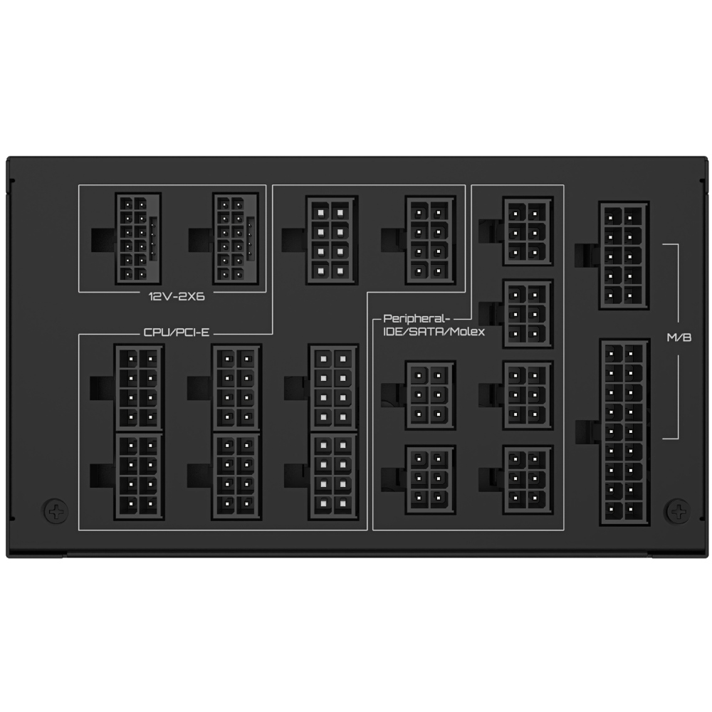 Внешний вид Блок питания GIGABYTE GP-UD1600PM PG5 1600W