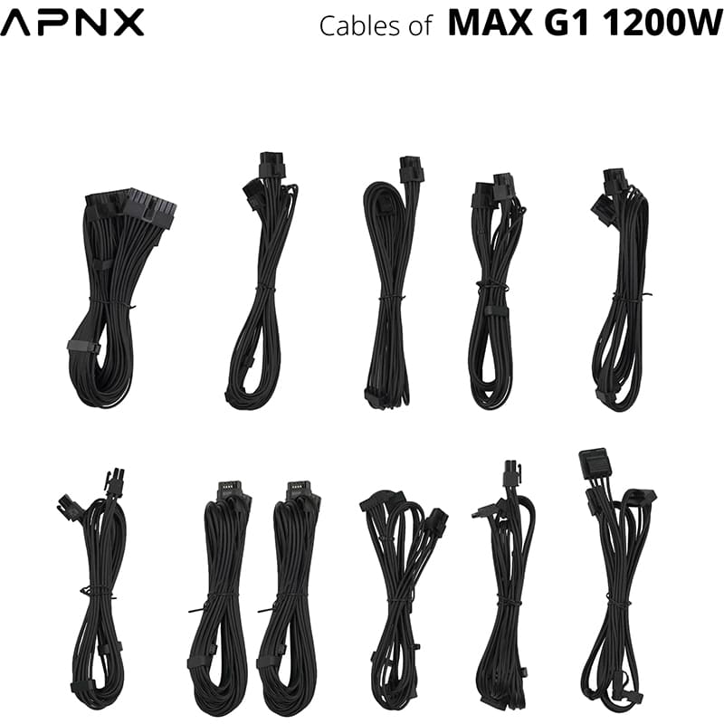 Замовити Блок живлення APNX MAX G1 1200W (APPG-MXK2FEC.X1)