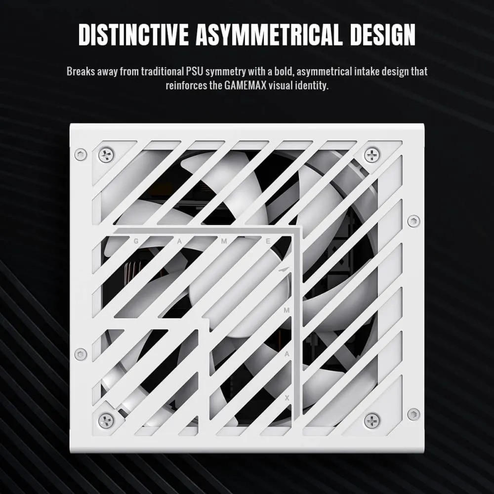 Фото Блок питания GAMEMAX 1000W (GZ 1000G WH)