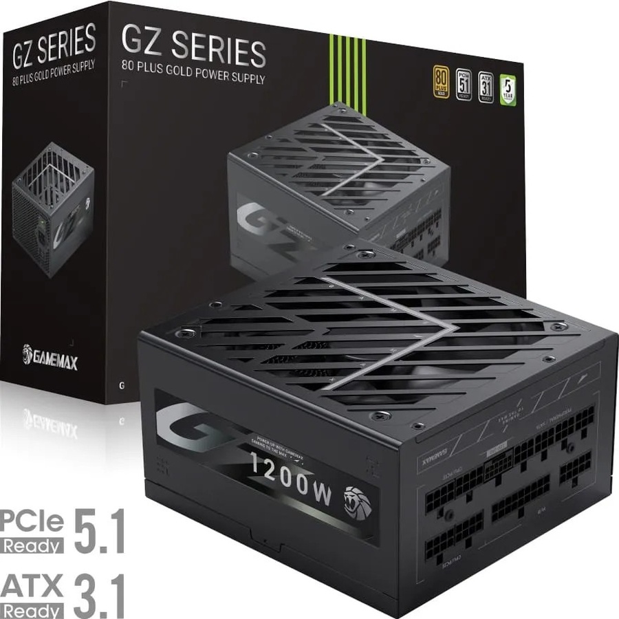 Блок питания GAMEMAX 1200W (GZ 1200G BK) Форм-фактор ATX