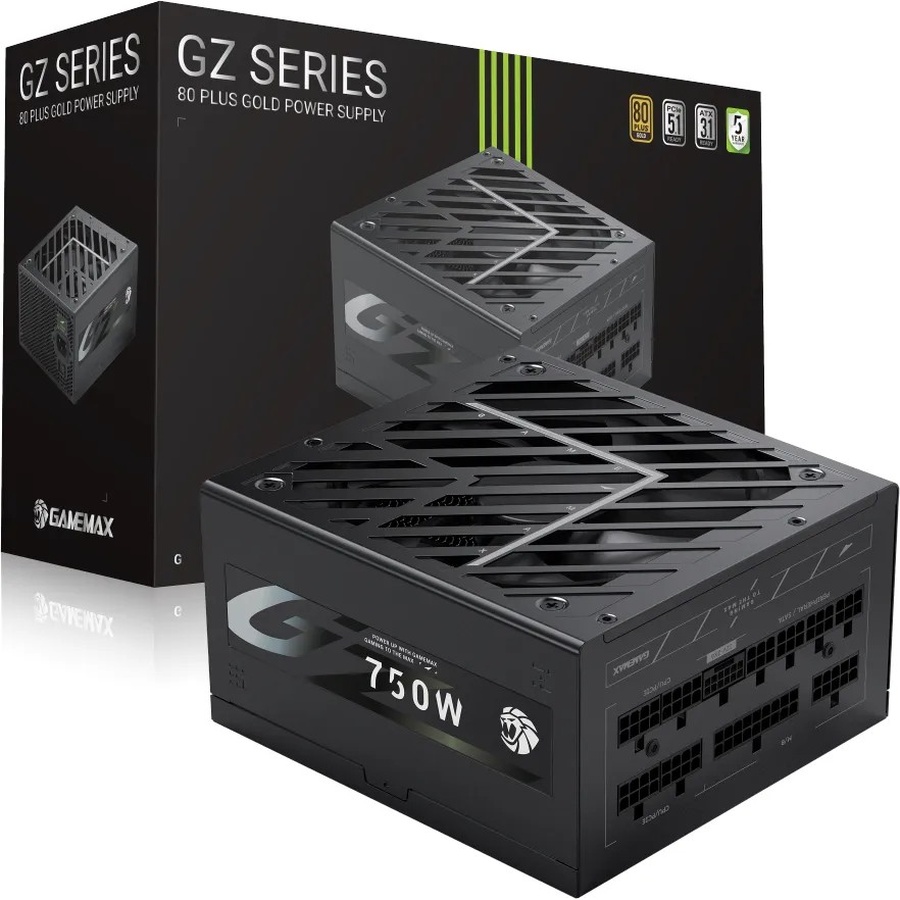 Блок живлення GAMEMAX 750W (GZ 750G BK) Форм-фактор ATX