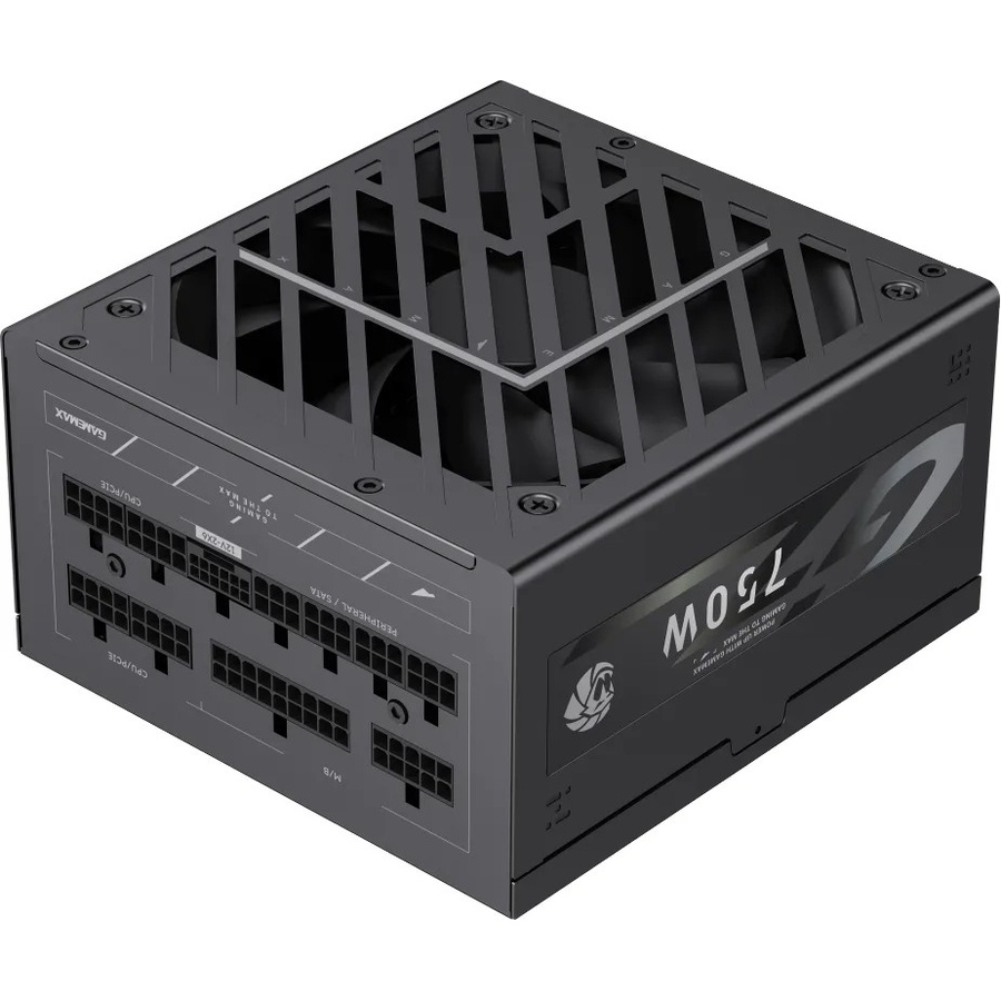 Блок живлення GAMEMAX 750W (GZ 750G BK) Додатково підтримка стандартів ATX 3.1 та PCIe 5.1; система захисту OPP/OVP/OCP/OTP/UVP/SCP