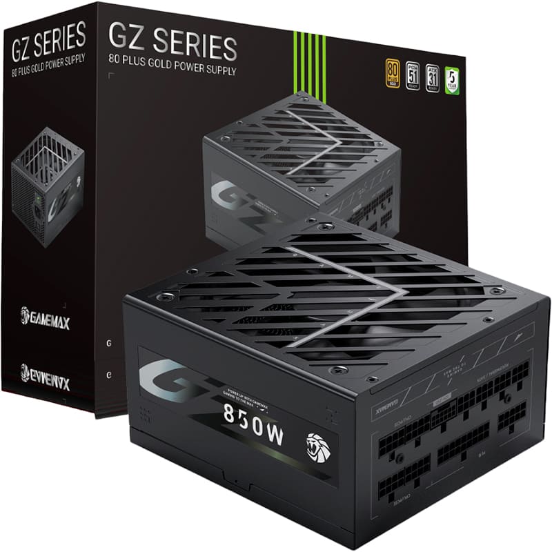 Блок питания GAMEMAX GZ 850G BK 850W Форм-фактор ATX