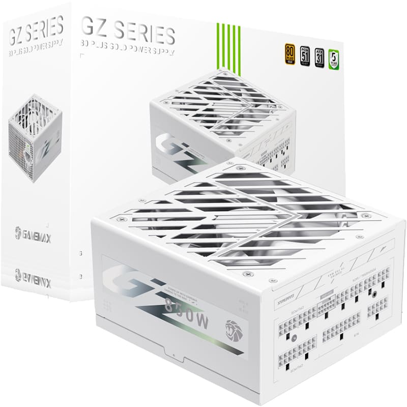 Блок питания GAMEMAX GZ 850G WH 850W Форм-фактор ATX