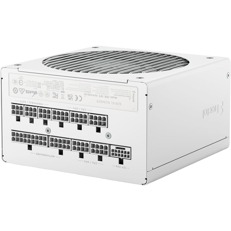 Блок питания FRACTAL DESIGN Ion 3 Gold 1000W White (FD-P-IA3G-101-EU-WT) Мощность 1000