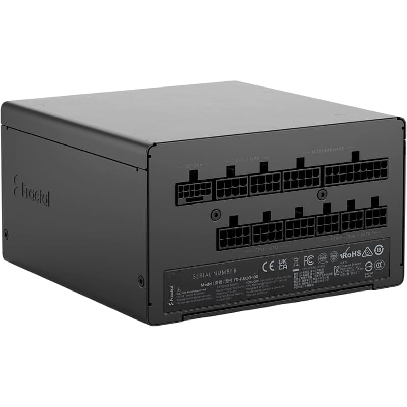 Блок питания FRACTAL DESIGN Ion 3 Gold 1000W Black (FD-P-IA3G-100-EU)