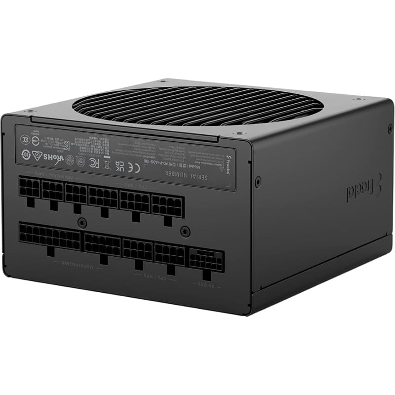 Блок питания FRACTAL DESIGN Ion 3 Gold 1000W Black (FD-P-IA3G-100-EU) Мощность 1000