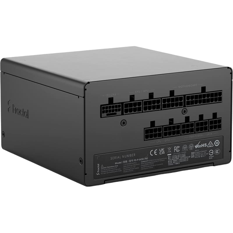 Блок питания FRACTAL DESIGN Ion 3 Gold 750W Black (FD-P-IA3G-750-EU)