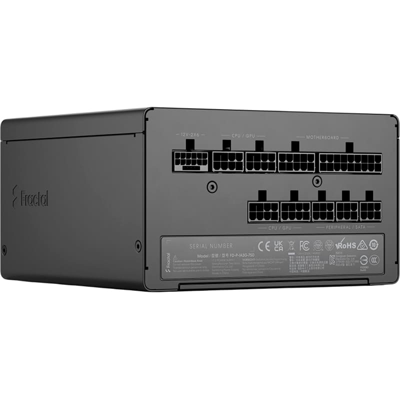 В Фокстрот Блок питания FRACTAL DESIGN Ion 3 Gold 750W Black (FD-P-IA3G-750-EU)