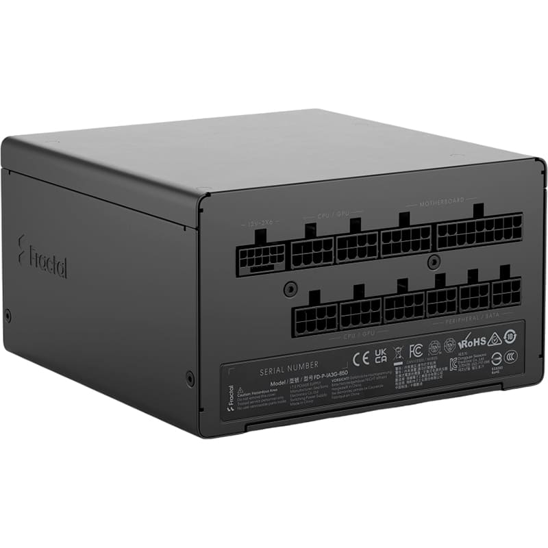 Блок живлення FRACTAL DESIGN Ion 3 Gold 850W Black (FD-P-IA3G-850-EU)