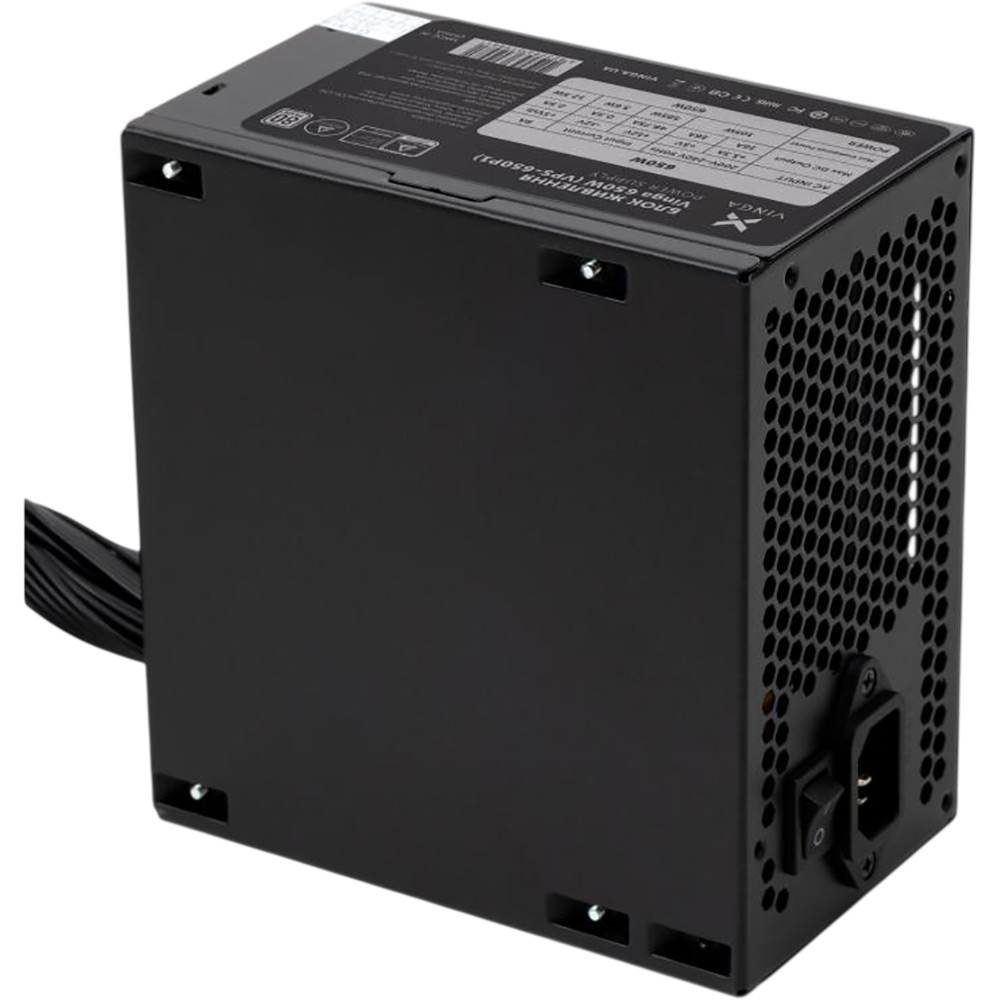 Блок питания VINGA Блок живлення 650W (VPS-650P1) Форм-фактор ATX