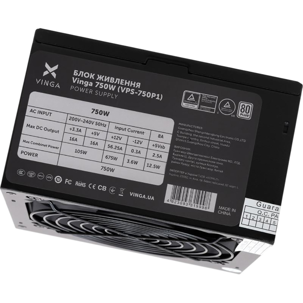 Заказать Блок питания VINGA Блок живлення 750W (VPS-750P1)