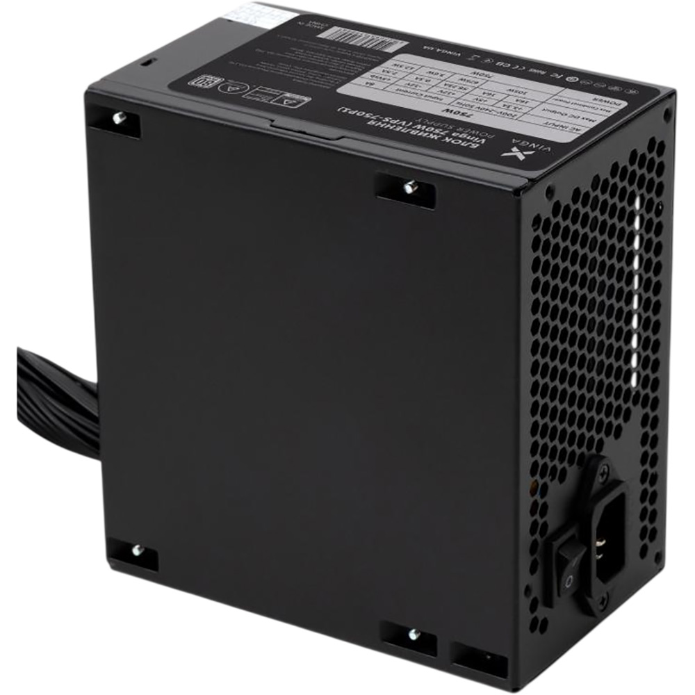 Блок питания VINGA Блок живлення 750W (VPS-750P1) Коррекция коэффициента мощности PFC   активная