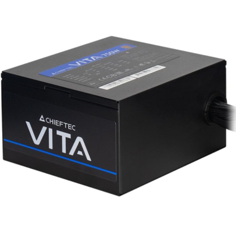 Блок питания CHIEFTE CVITA BPX-650-S 650W Дополнительно технология Double Forward + DC to DC; длинные черные кабели