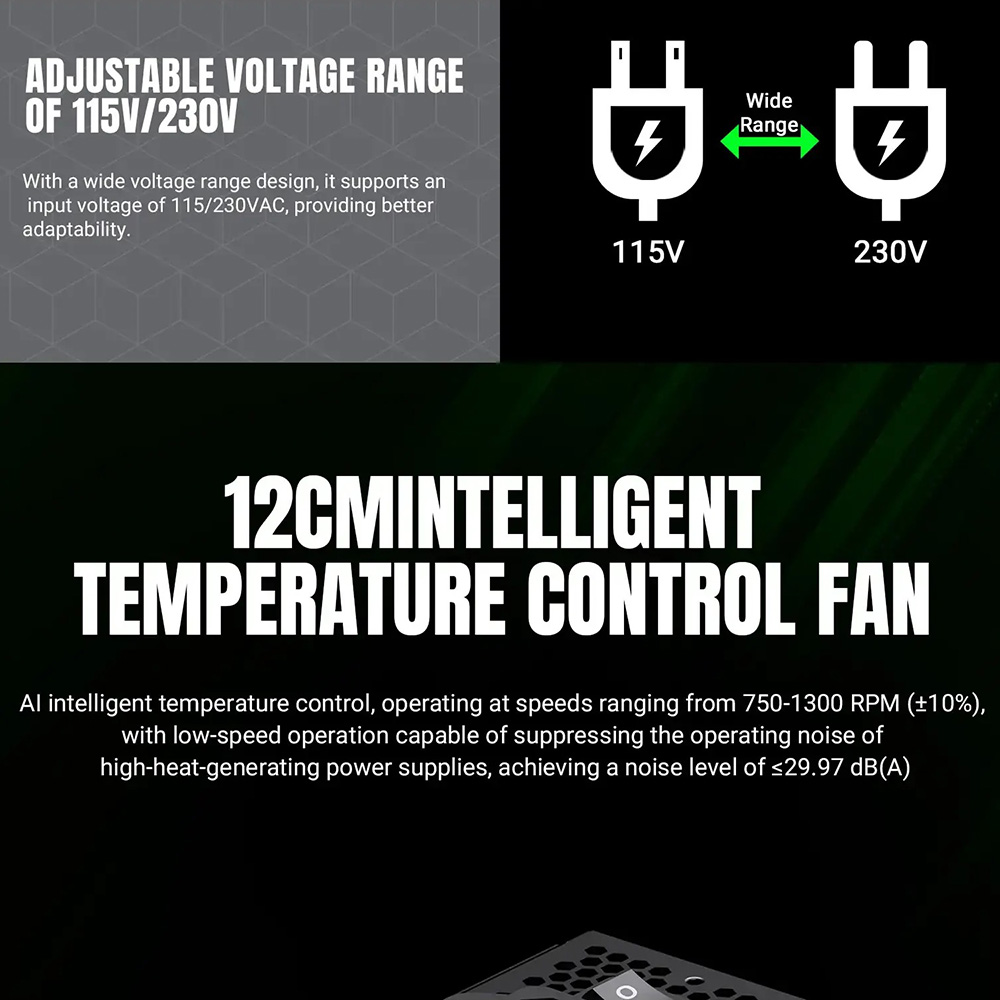 Фото 15 Блок живлення GAMEMAX GE-750 ATX 750W 80 Plus Bronze