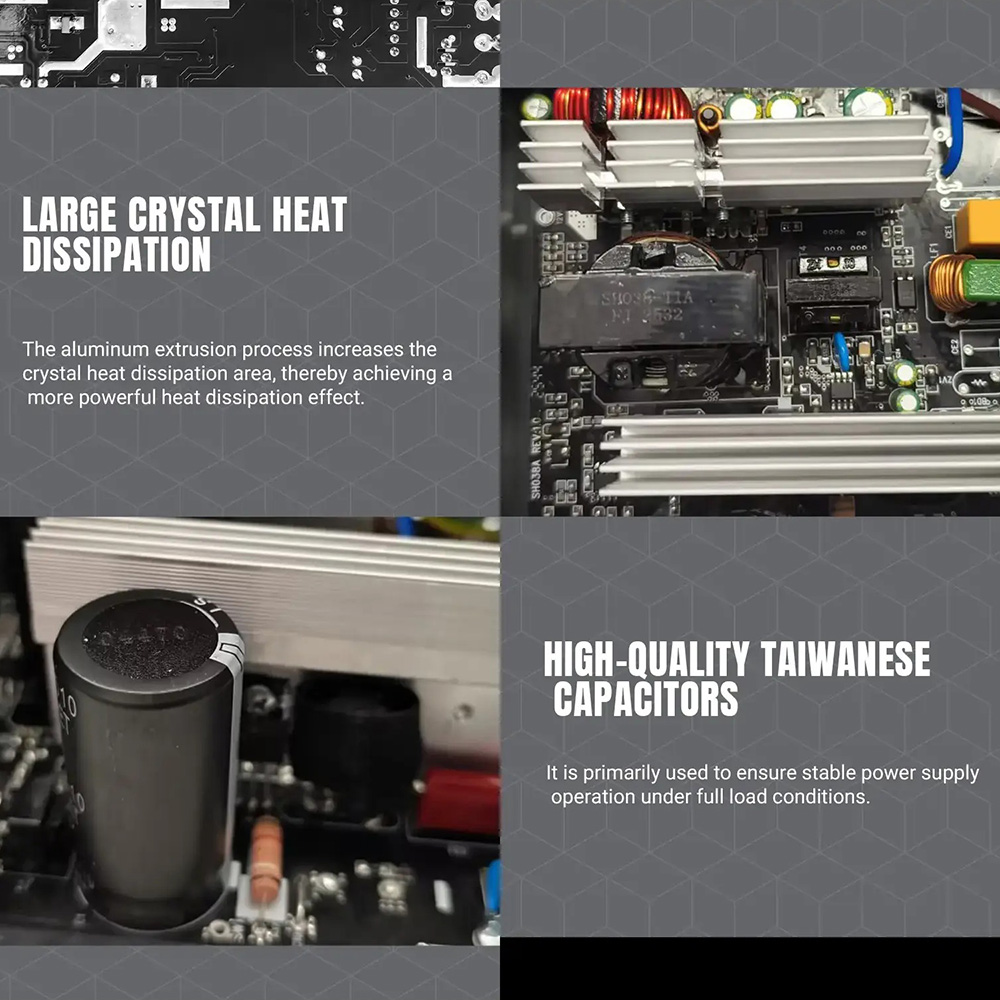 Фото 14 Блок живлення GAMEMAX GE-750 ATX 750W 80 Plus Bronze