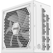 Блок живлення MSI ATX 1000W MAG A1000GL PCIE5 WHITE EU Fully-Modular 80 Plus Gold