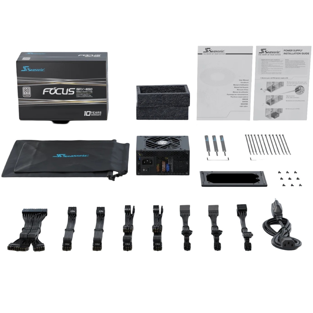 Покупка Блок живлення SEASONIC FOCUS SPX-650 650W (FOCUS-SPX-650)