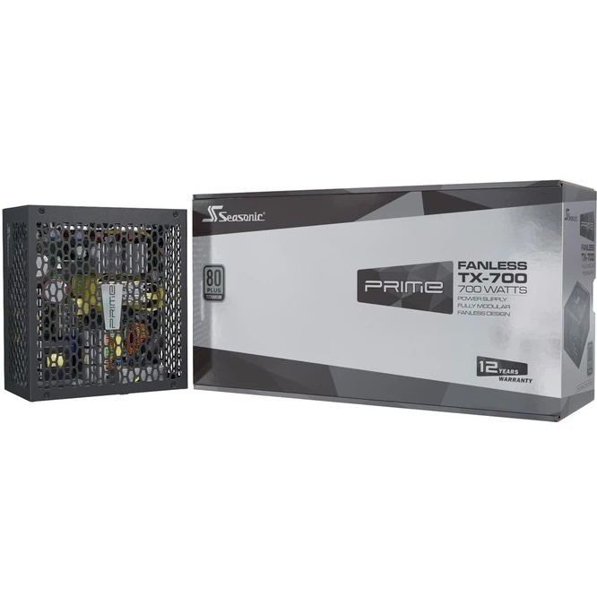 Фото Блок питания SEASONIC Prime Fanless TX-700 700W (PRIME-TX-700)