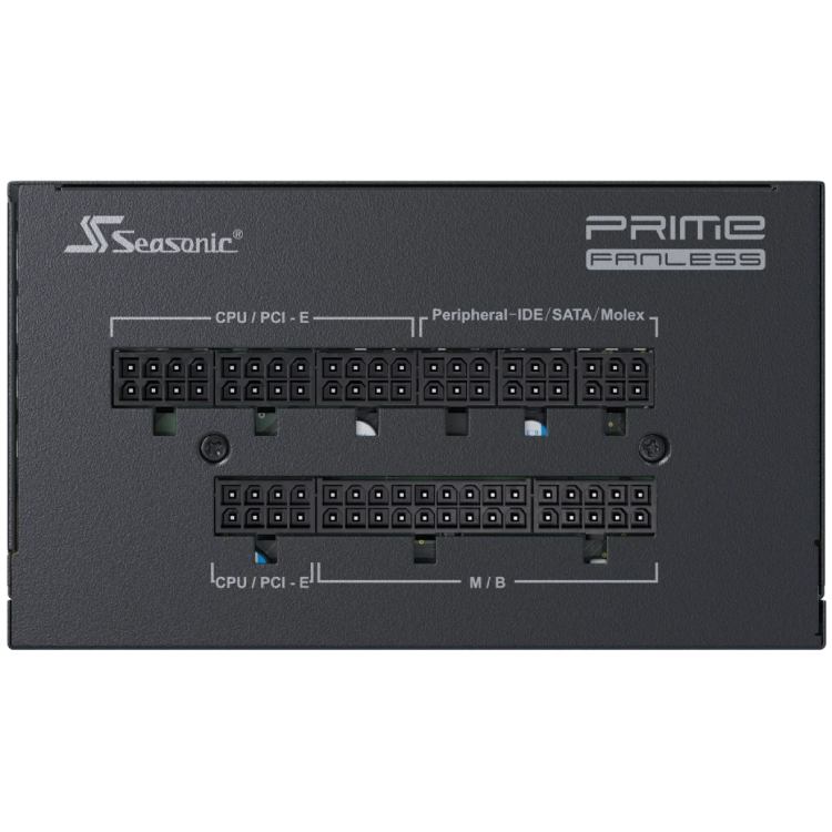 Фото Блок питания SEASONIC PRIME-PX-500 Fanless 500W Black