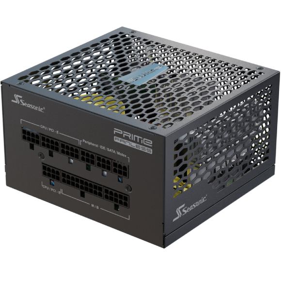 Блок питания SEASONIC PRIME-PX-500 Fanless 500W Black Коррекция коэффициента мощности PFC   активная