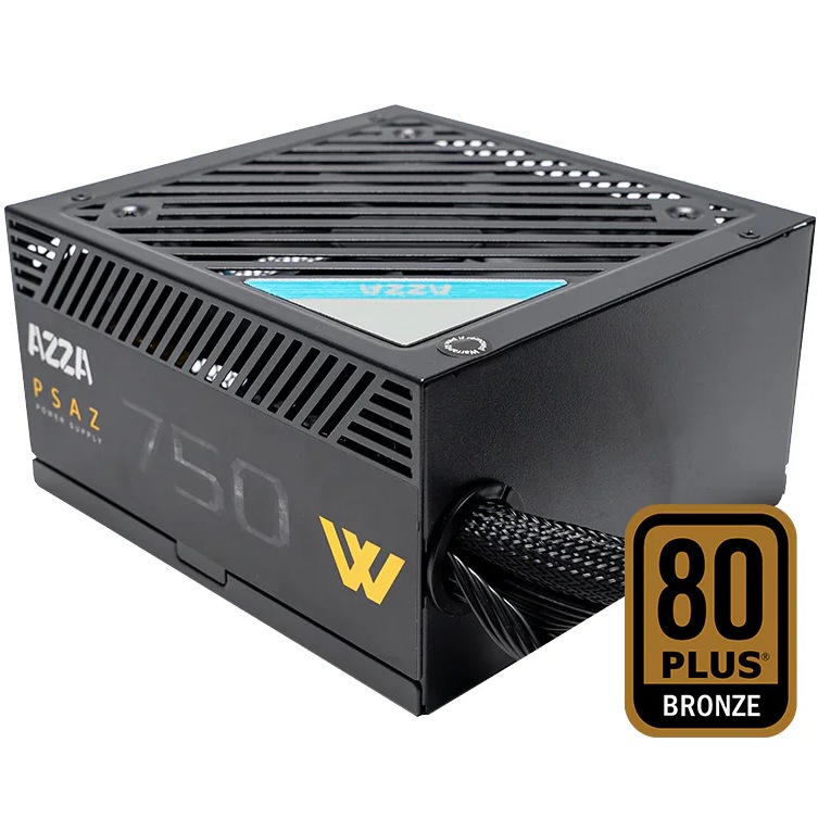 Блок живлення AZZA ATX 750W PSAZ-750W Призначенння для настільного комп'ютера