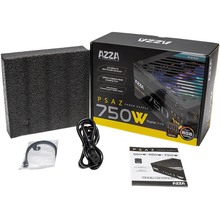 Блок живлення AZZA ATX 750W PSAZ-750W ARGB