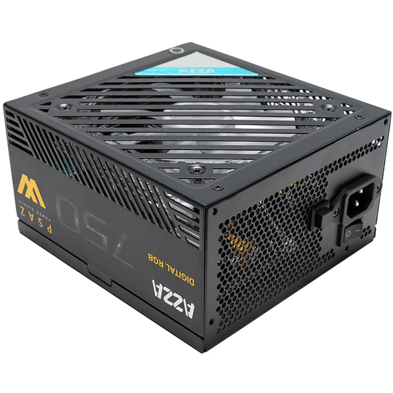 Блок живлення AZZA ATX 750W PSAZ-750W ARGB Корекція коефіцієнта потужності PFC   активна