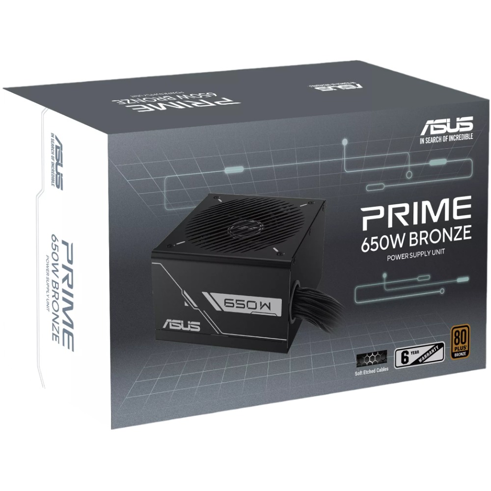 В Фокстрот Блок питания ASUS Prime 650W Bronze (90YE00Y1-B0NA00)