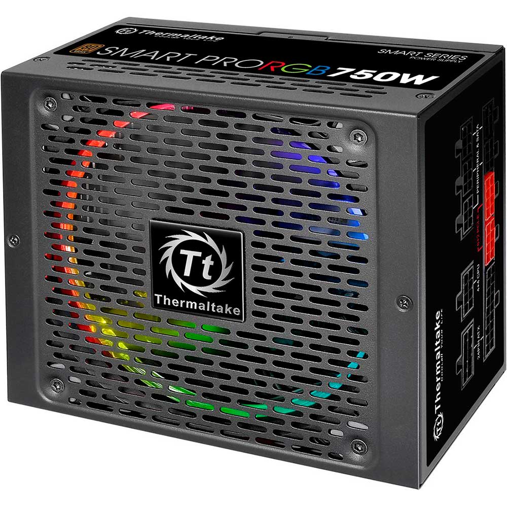 Блок живлення THERMALTAKE Smart Pro RGB 750W (PS-SPR-0750FPCBEU-R) Форм-фактор ATX