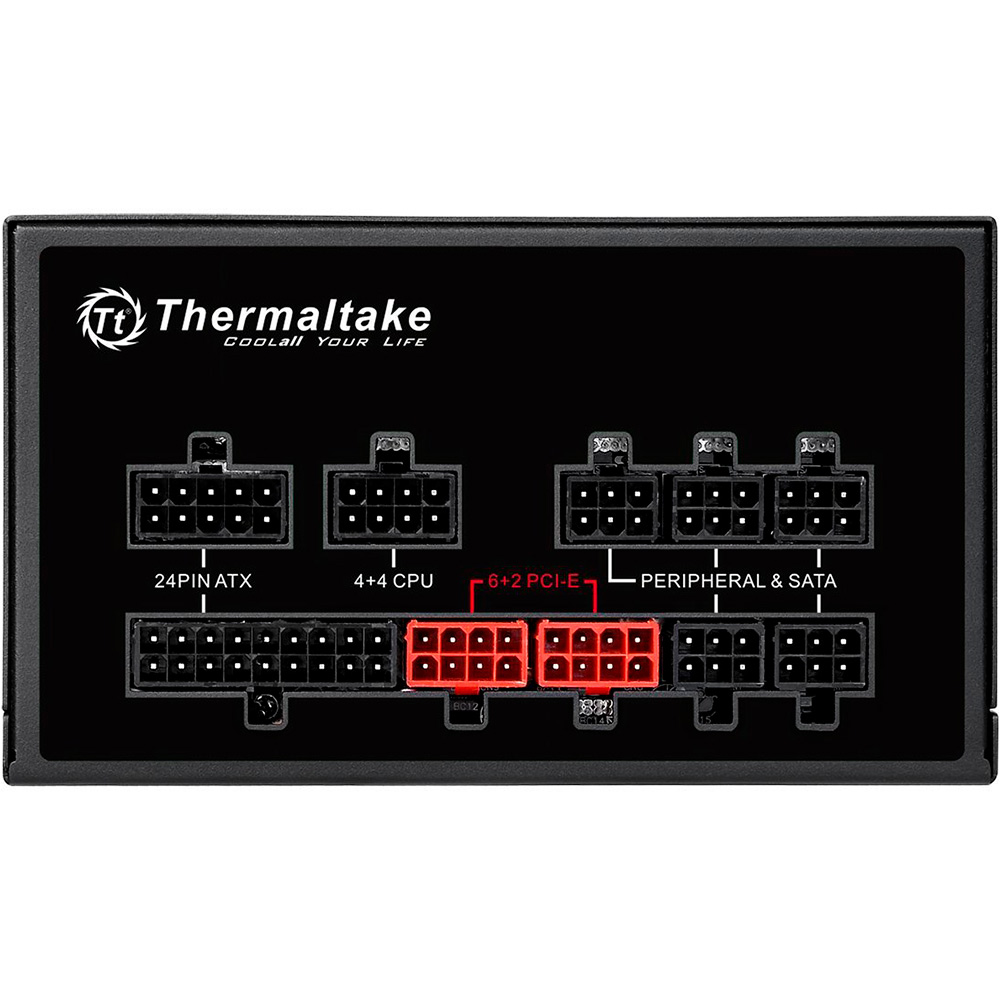 Зовнішній вигляд Блок живлення THERMALTAKE Smart Pro RGB 750W (PS-SPR-0750FPCBEU-R)