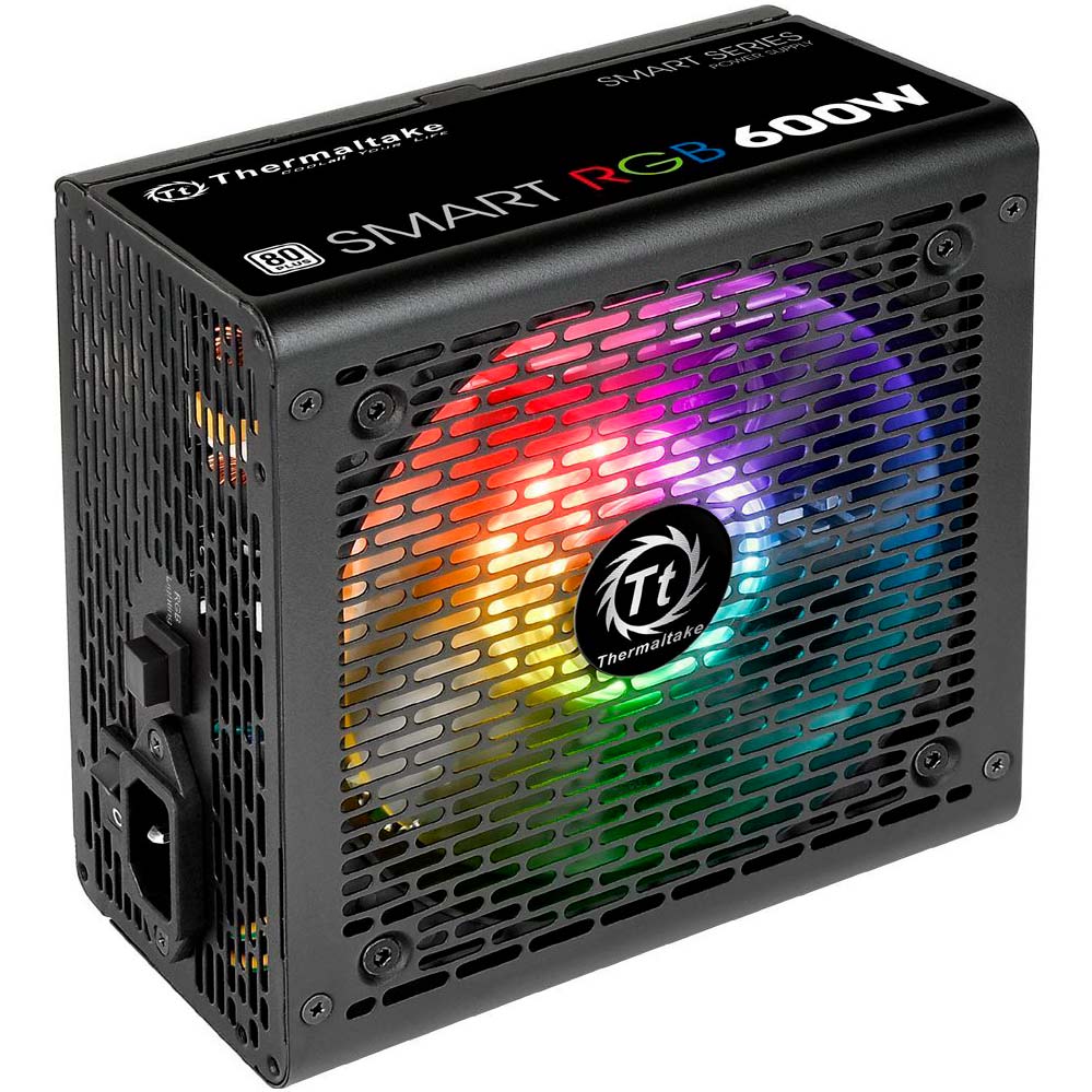 Блок живлення THERMALTAKE Smart RGB 600W (PS-SPR-0600NHSAWE-1 600W) Потужність 600