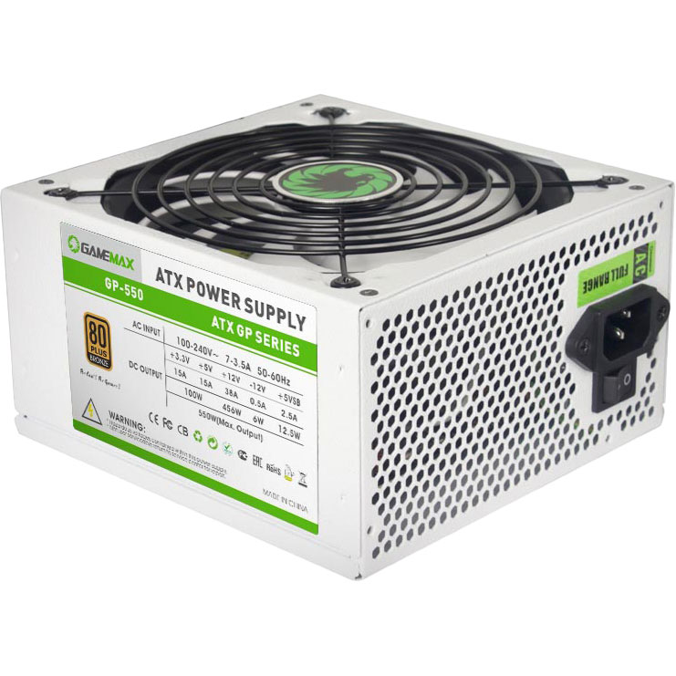 Блок живлення GAMEMAX GP-550-White 550W