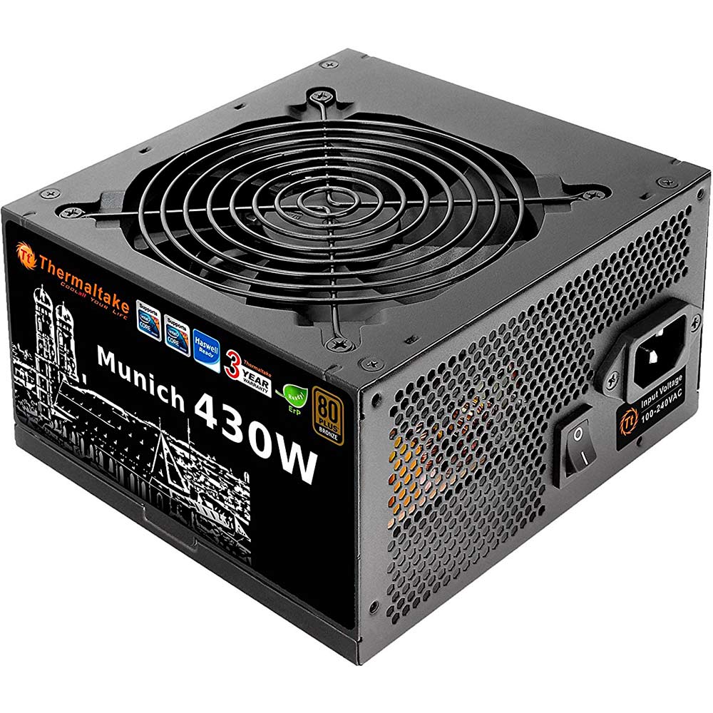 

Блок питания THERMALTAKE Munich 430W (W0391RE), W0391RE 430W