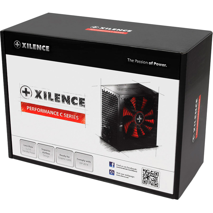 Блок живлення XILENCE Performance C XN046 700W Box (XP700R6) Форм-фактор ATX