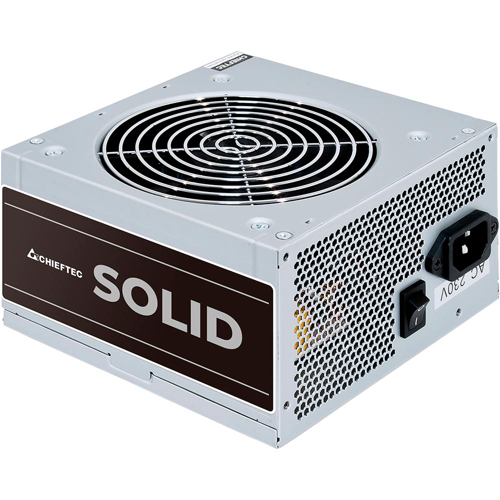 

Блок питания CHIEFTEC Solid 500W GPP-500S, Solid GPP-500S