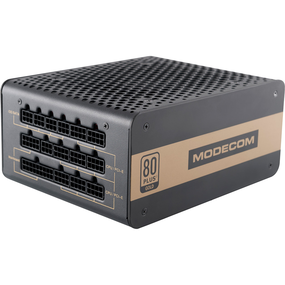 Блок живлення MODECOM VOLCANO 750W GOLD (ZAS-MC90-SM-750-ATX-VOLCA) Призначенння для настільного комп'ютера