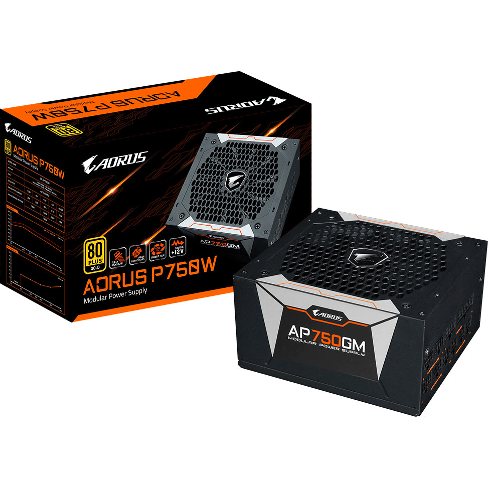 Замовити Блок живлення GIGABYTE 750W (GP-AP750GM)