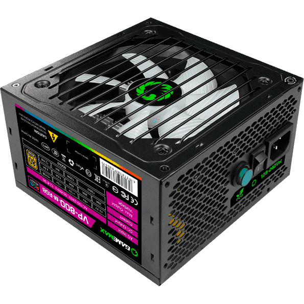 Блок питания GAMEMAX 800W RGB (VP-800-M-RGB)