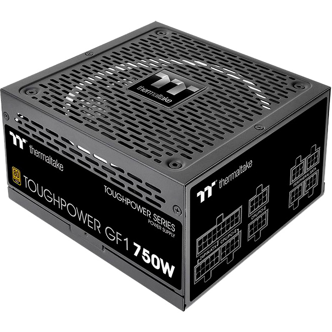 

Блок питания THERMALTAKE Toughpower GF1 750W (PS-TPD-0750FNFAGE-1), 750W A-PFC 80+ Gold (PS-TPD-0750FNFAGE-1)