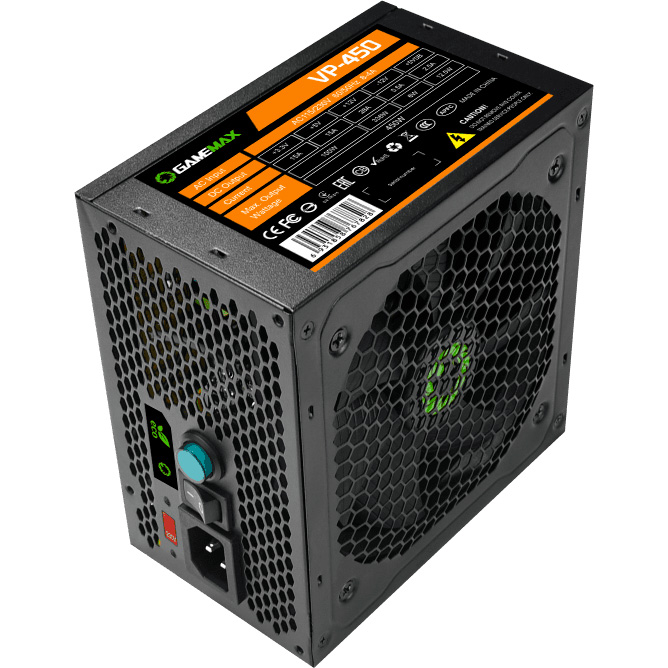 Блок питания GAMEMAX 450W (VP-450) Мощность 450