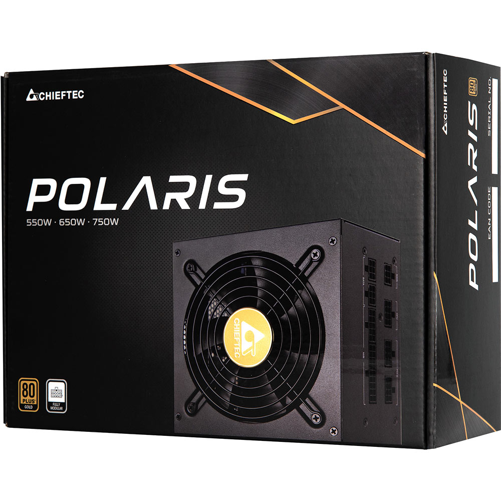 Блок живлення CHIEFTEC POLARIS 650W (PPS-650FC) Форм-фактор ATX