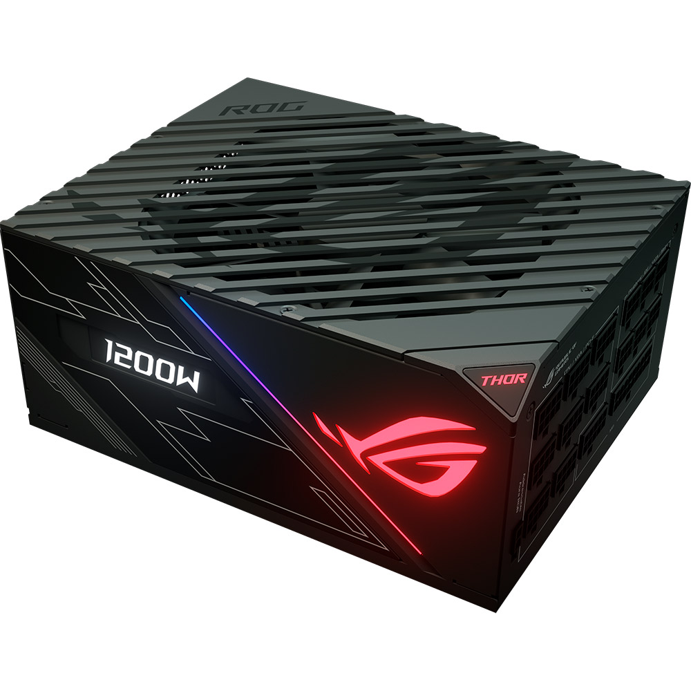 

Блок питания ASUS ROG THOR 1200W 80+ Platinum (ROG-THOR-1200P), ROG THOR 1200W 135mm 80+ Platinum