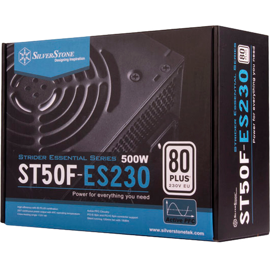 Фото Блок живлення SILVERSTONE STRIDER 500W (SST-ST50F-ES230)