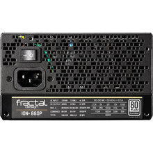 Блок живлення FRACTAL DESIGN ION+Platinum 660W (FD-PSU-IONP-660P-BK-EU)